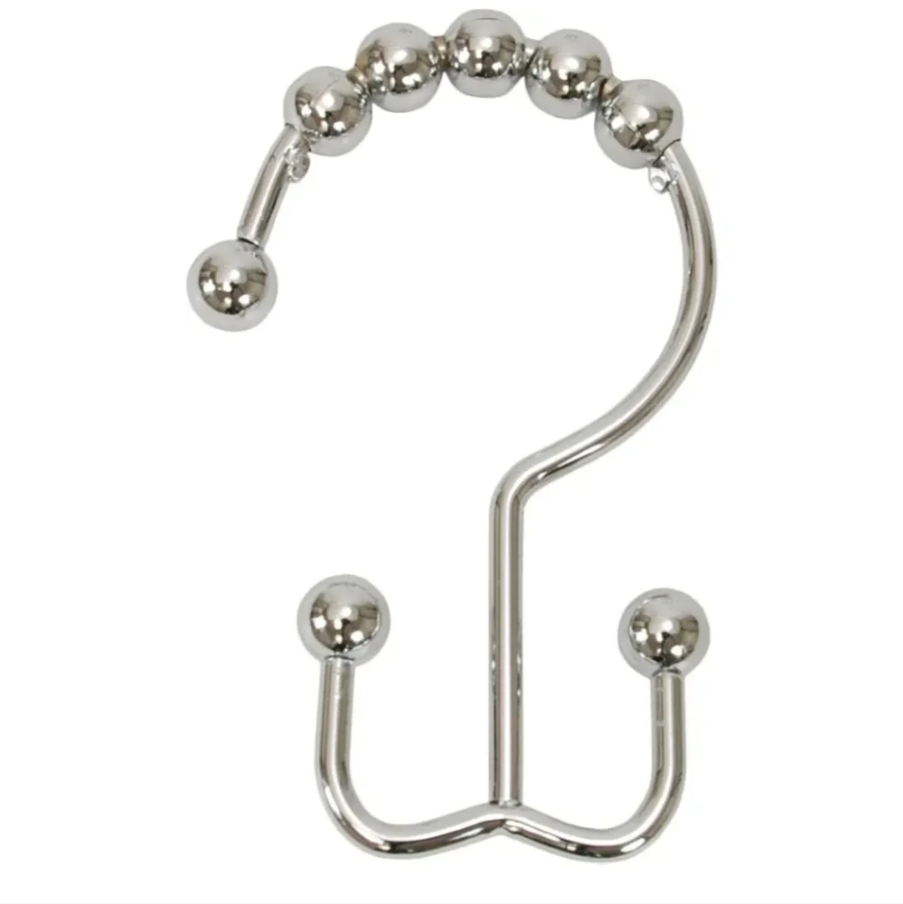 CONTAINER STORE Shower Curtain Hangers New Rust-Resistant Double Heavyweight